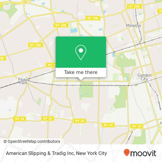 Mapa de American Slipping & Tradig Inc