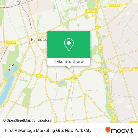 Mapa de First Advantage Marketing Grp