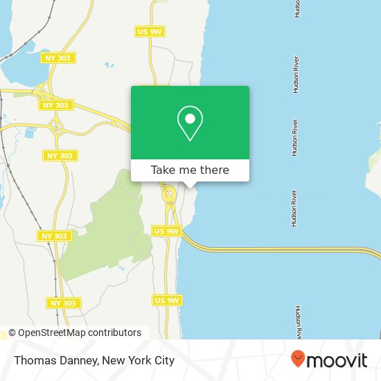Mapa de Thomas Danney