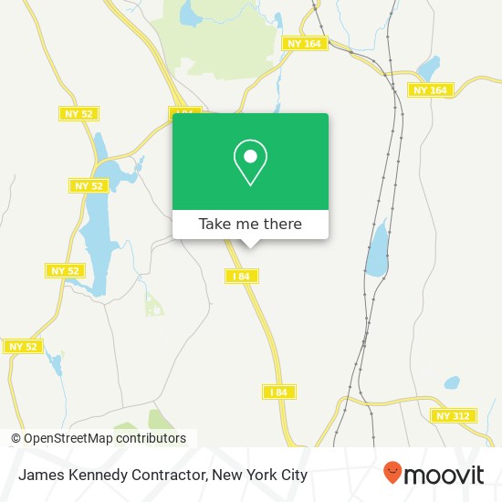 James Kennedy Contractor map