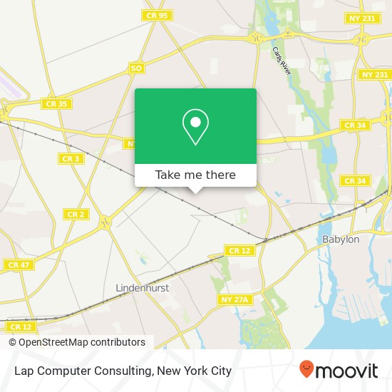 Lap Computer Consulting map