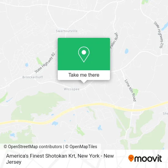 America's Finest Shotokan Krt map