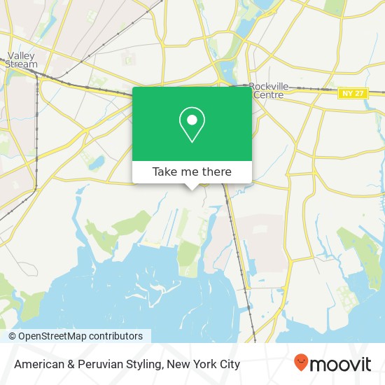 American & Peruvian Styling map