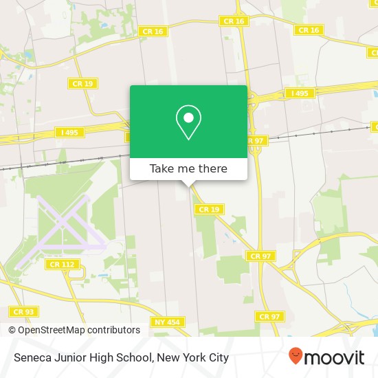 Mapa de Seneca Junior High School