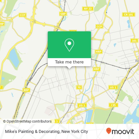 Mapa de Mike's Painting & Decorating