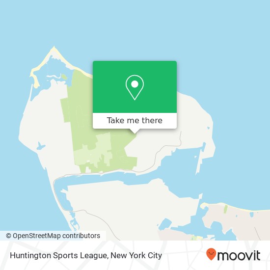 Huntington Sports League map