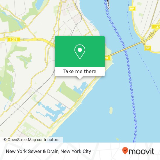 Mapa de New York Sewer & Drain