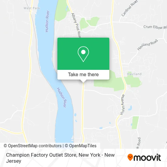 Champion Factory Outlet Store map