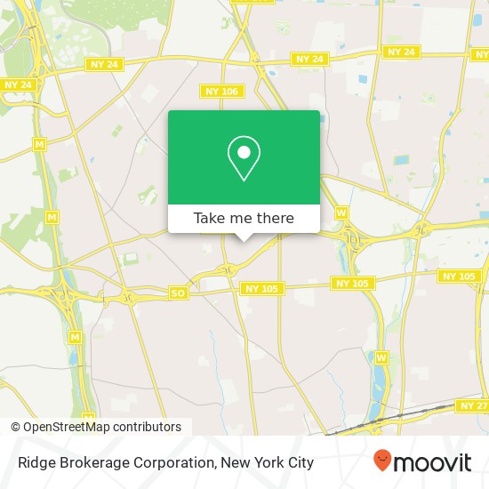 Ridge Brokerage Corporation map