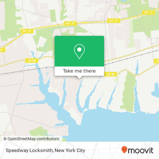 Speedway Locksmith map