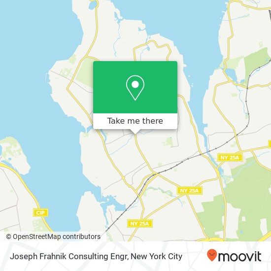 Mapa de Joseph Frahnik Consulting Engr