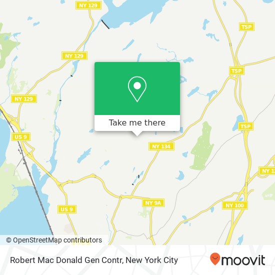 Robert Mac Donald Gen Contr map