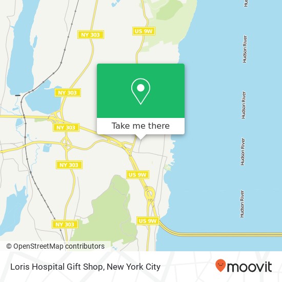 Mapa de Loris Hospital Gift Shop