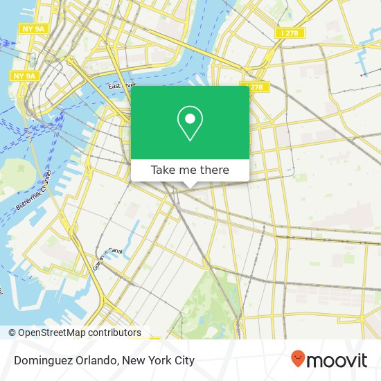 Mapa de Dominguez Orlando