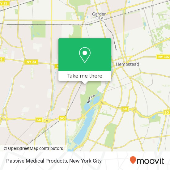 Passive Medical Products map