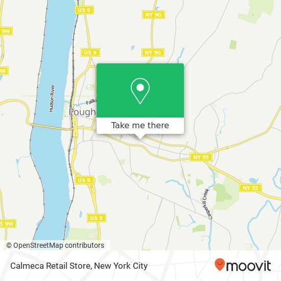 Calmeca Retail Store map