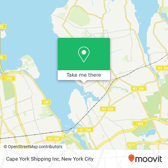 Cape York Shipping Inc map