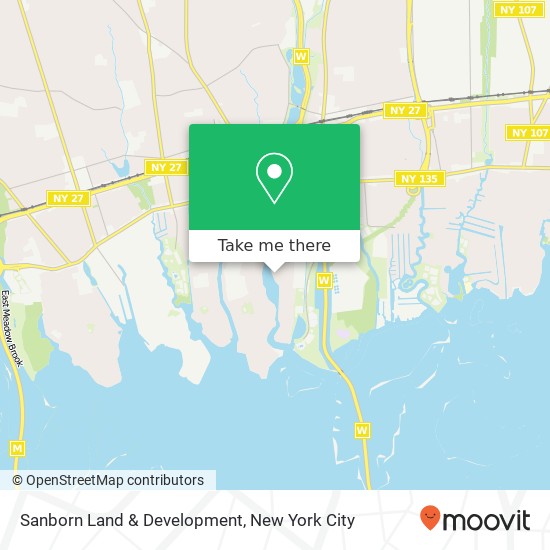 Sanborn Land & Development map