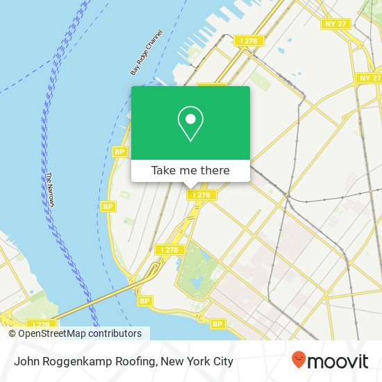 John Roggenkamp Roofing map