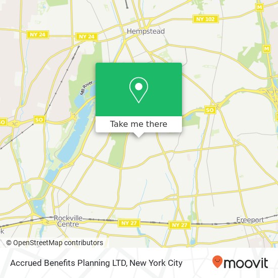 Mapa de Accrued Benefits Planning LTD