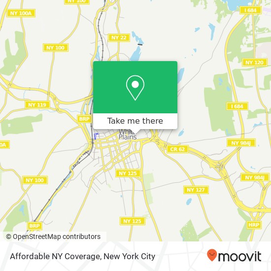Affordable NY Coverage map