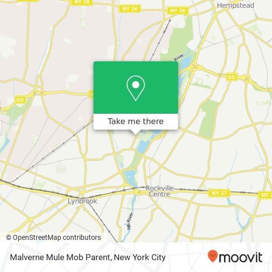 Malverne Mule Mob Parent map