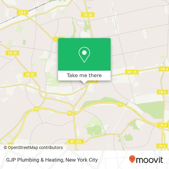 GJP Plumbing & Heating map