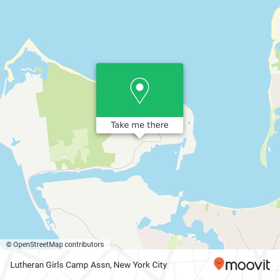 Mapa de Lutheran Girls Camp Assn