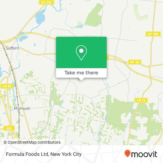 Mapa de Formula Foods Ltd