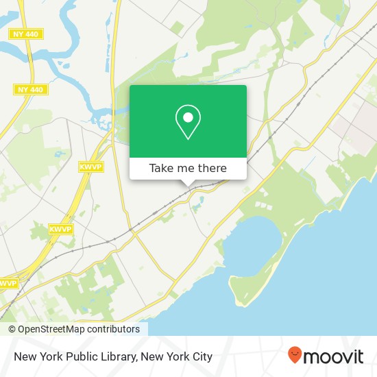 New York Public Library map