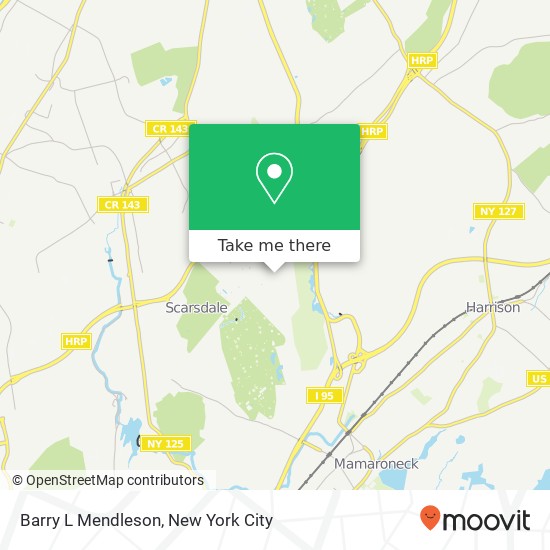 Barry L Mendleson map