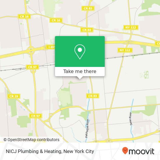 NICJ Plumbing & Heating map