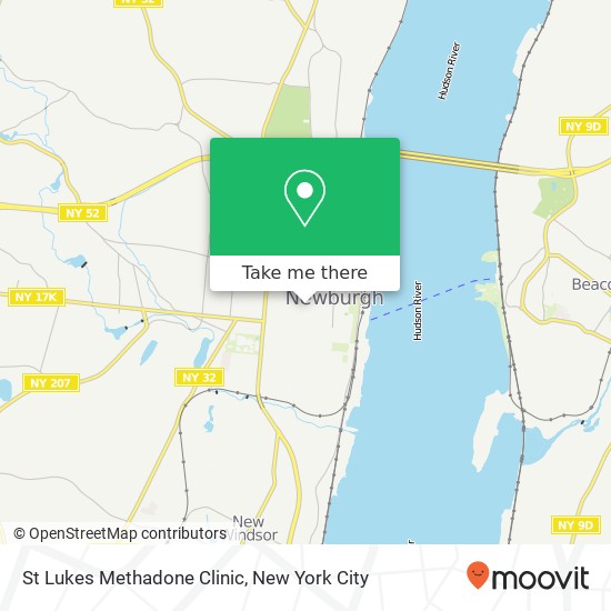 St Lukes Methadone Clinic map