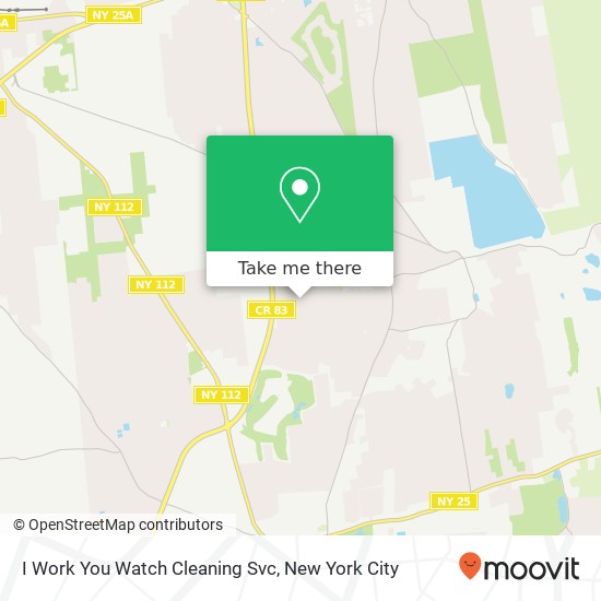 I Work You Watch Cleaning Svc map