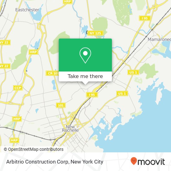 Arbitrio Construction Corp map
