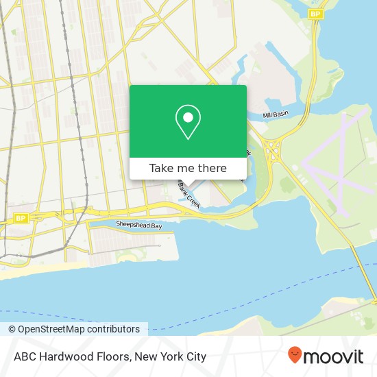 Mapa de ABC Hardwood Floors
