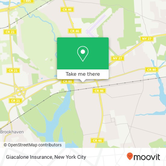 Giacalone Insurance map