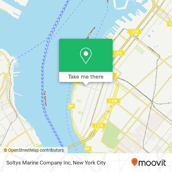Soltys Marine Company Inc map