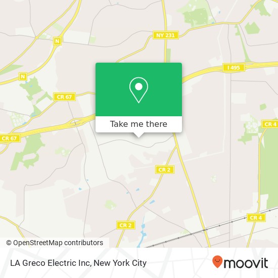 LA Greco Electric Inc map