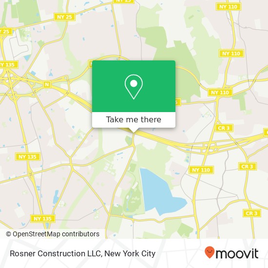 Rosner Construction LLC map