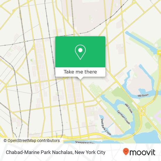 Chabad-Marine Park Nachalas map