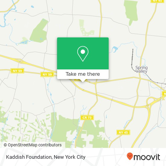 Mapa de Kaddish Foundation