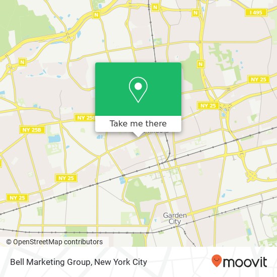 Mapa de Bell Marketing Group