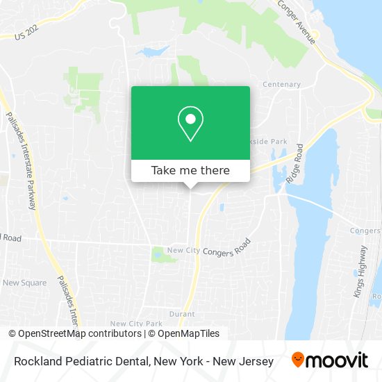 Mapa de Rockland Pediatric Dental