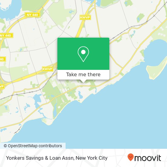 Mapa de Yonkers Savings & Loan Assn