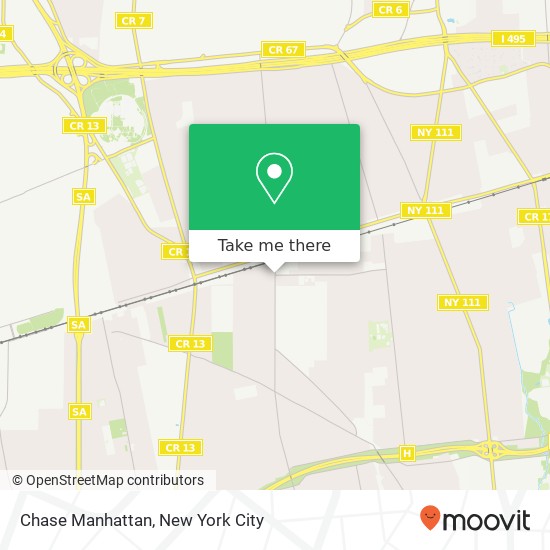 Chase Manhattan map