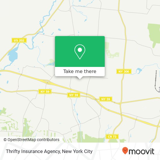 Thrifty Insurance Agency map