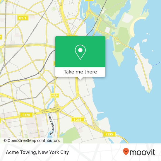 Acme Towing map