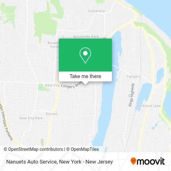 Nanuets Auto Service map