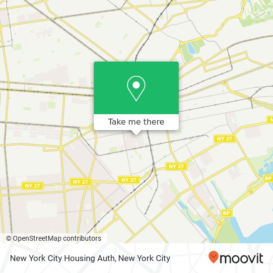 Mapa de New York City Housing Auth